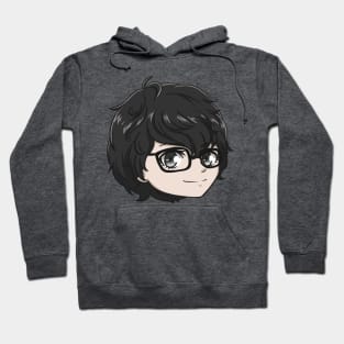 Akiren/Joker Chibi Head Hoodie